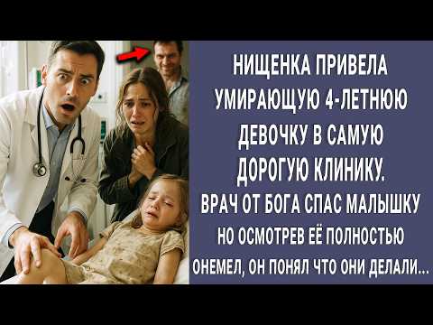 Видео: Нищенка принесла умирающую малышку в дорогую клинику. Врач от бога спас её, но осмотрев полностью…
