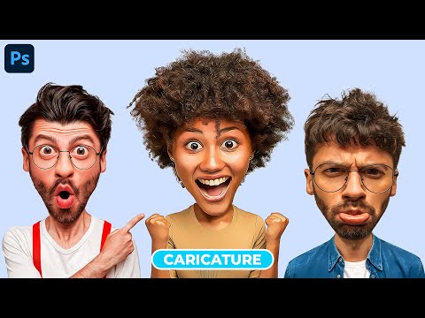 Видео: Создание эффекта карикатуры в Photoshop