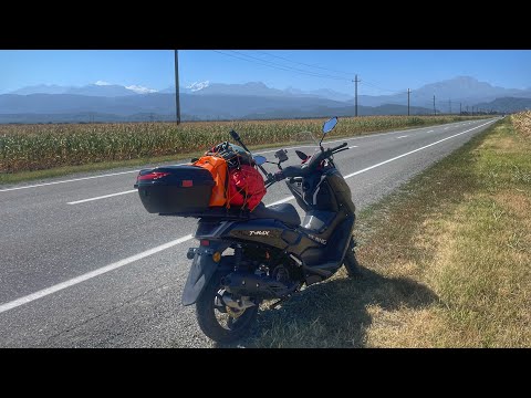 Видео: РОТАВИРУС в пути! Чуть не умерла, но еду ДОМОЙ на СКУТЕРЕ 🛵🤢💪🥶