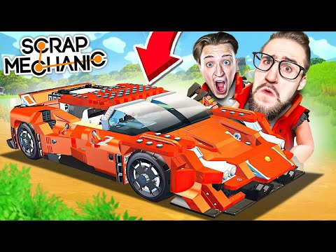 Видео: ПОСТРОЙ МАШИНУ ЗА 30 МИНУТ! БИТВА ПОСТРОЕК COFFI vs ANDYFY В SCRAP MECHANIC