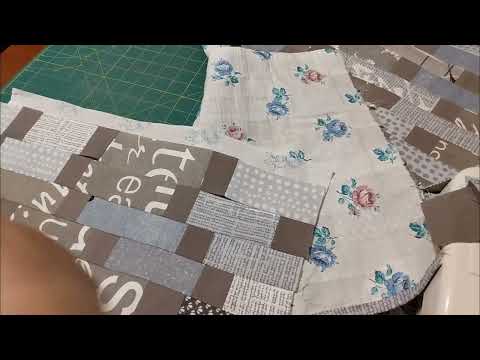Видео: Декоративные наволочки из лоскутной мозаики.