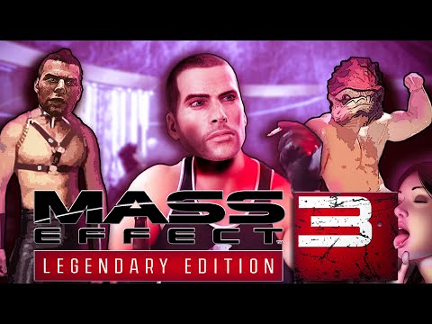 Видео: Крепкая мужская дружба/ Mass Effect: Legendary Edition "Баги, Приколы, Смешные моменты"