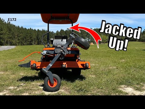 Видео: Все газонокосилки с нулевым радиусом поворота должны быть оснащены этим! Подъемник для техническо...