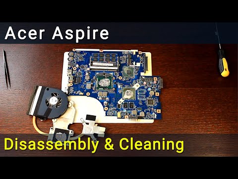 Видео: Разборка и чистка ноутбука Acer Aspire 5741, 5742, 5250, 5252, 5253, 5336, 5342, 5744, 5746