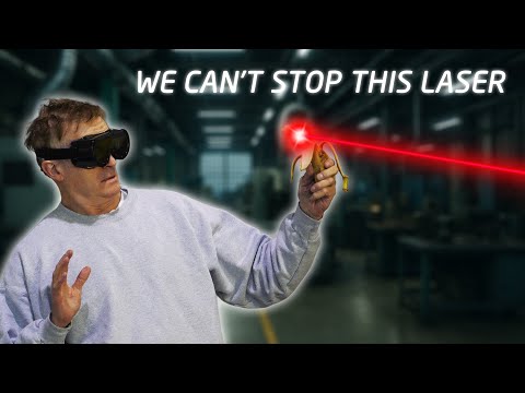 Видео: Вы помогли, но мы не можем остановить этот лазер!