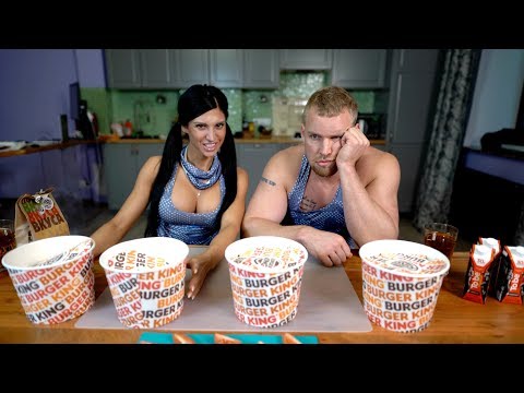 Видео: 4 ВЕДРА из БУРГЕР КИНГ за РАЗ. CheatMeal Challenge.