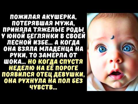 Видео: АКУШЕРКА приняла роды у БЕГЛЯНКИ в глуши, а увидев МЛАДЕНЦА, онемела от ужаса...