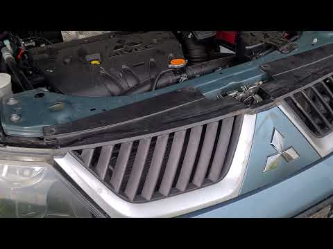 Видео: Как снять бампер на Mitsubishi Outlander XL