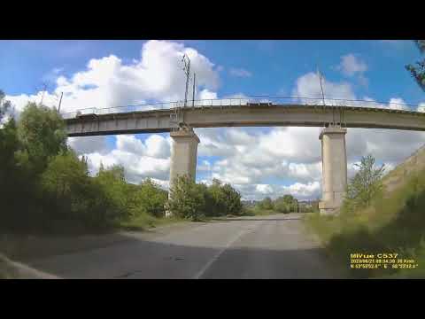 Видео: Белорецк  Проезд по п Ломовка  Южный Урал  21 06 2023