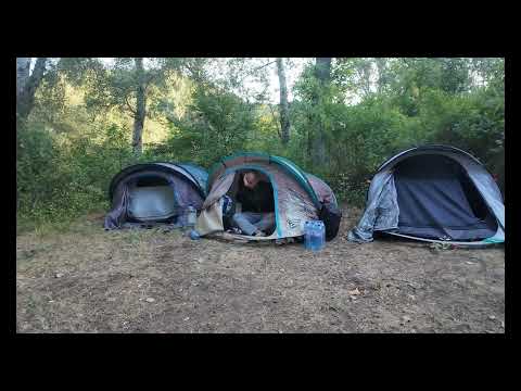 Видео: Палатки на Река Струма