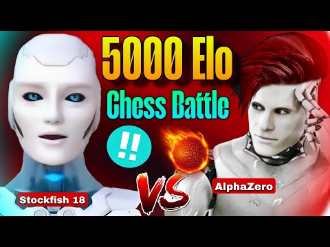 Видео: Stockfish 18 недавно сыграл партию в шахматы с рейтингом 5000 Эло с AlphaZero | Stockfish против ...
