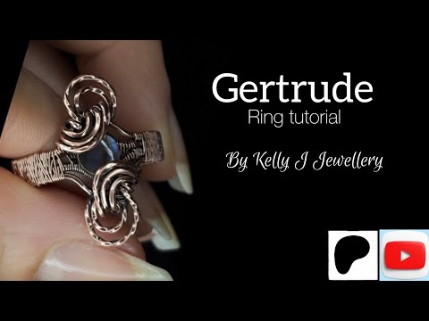 Видео: Мастер-класс по созданию кольца «Гертруда» | Kelly J Jewellery.