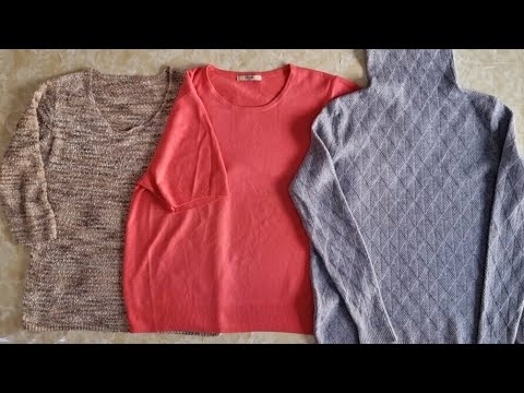 Видео: [Сделай сам] 🔥🔥🔥Мы делимся 3 идеями по переделке старых вязаных вещей!!