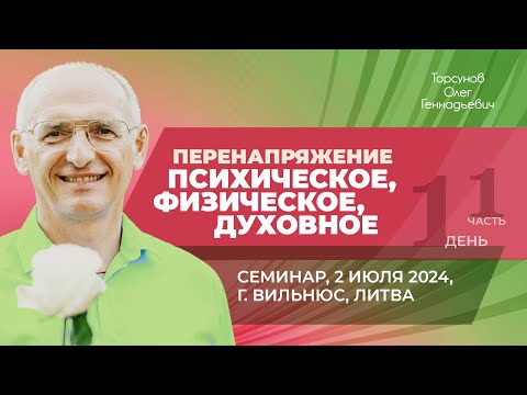 Видео: 2024.07.02 — Перенапряжение психическое, физическое, духовное (ч.1). Торсунов О.Г. в Вильнюсе, Литва