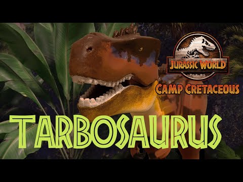 Видео: ТАРБОЗАВР ЛЕГО КАСТОМ МИР ЮРСКОГО ПЕРИОДА МЕЛОВОЙ ЛАГЕРЬ | Jurassic World Camp Cretaceous