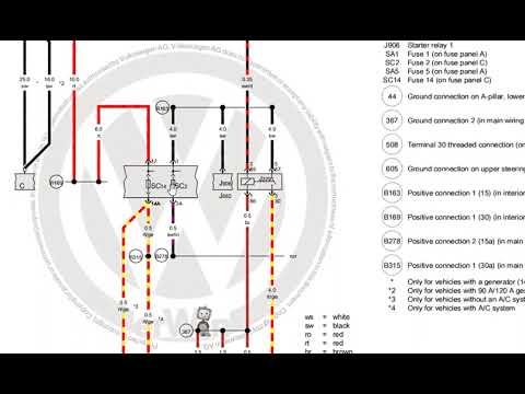 Видео: Golf VI электросхема DSG