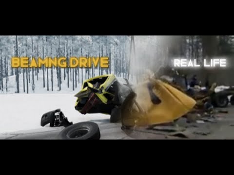 Видео: Авария на реальных событиях в BeamNG.Drive #11