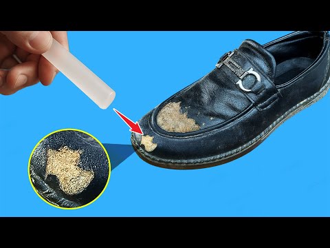 Видео: Как быстро починить кожаную обувь! Секрет 60-летнего сапожника раскрыт