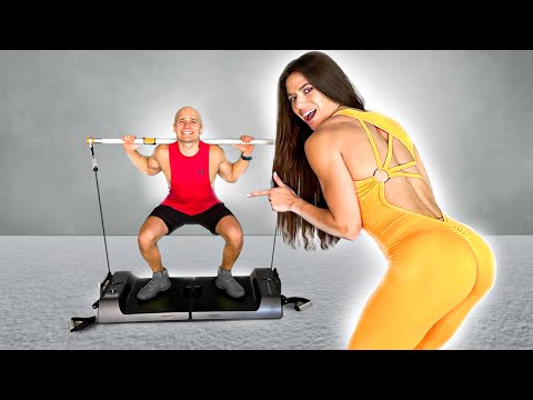 Видео: Красотка Тренер заставила меня Потеть!! Вместе с MotionSpace