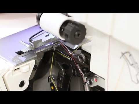 Видео: Заправка 4-ниточного оверлока - SINGER® 14CG754