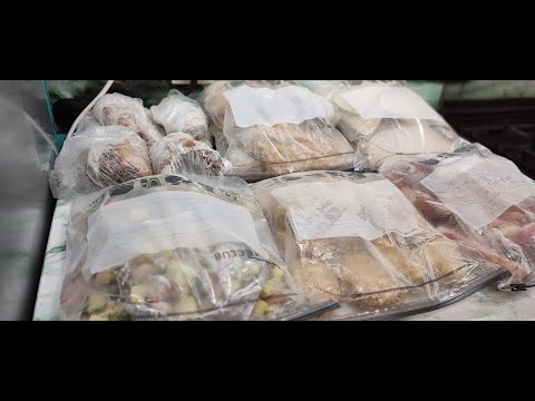 Видео: Заготовка полуфабрикатов в морозилку / Preparation of semi-finished products in the freezer