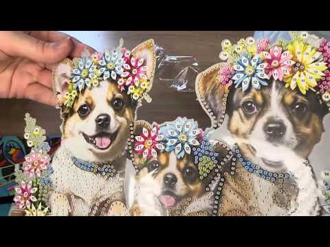 Видео: Большая распаковка частичной алмазки - часть 2 💎 #diamondpainting#алмазнаямозаика#painting#art 