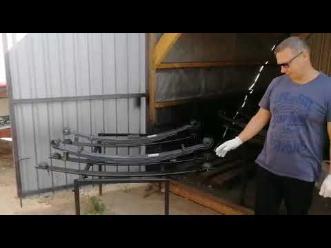 Видео: Усиление передних рессор Хино 300; Хундай ХД78;Исузу NQR 90, NQR 75,NPR 75; Fuso Canter