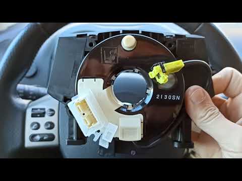 Видео: Ошибка Air Bag! Снова шлейф руля? Замена шлейфа руля в сборе Ниссан ноут Е11