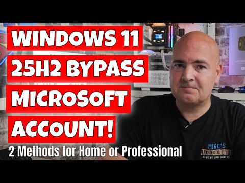 Видео: 2 НОВЫХ способа обойти требования учетной записи Microsoft для Windows 11 25H2