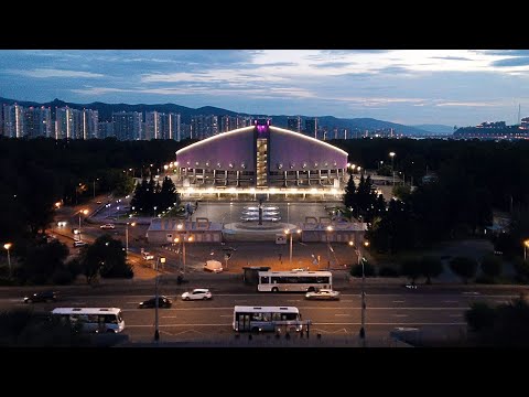 Видео: MIIB DRON - Острой отдыха - Маяк, Стадион "Енисей", Дворец Ярыгина, Коммунальный мост (Fimi mini v2)