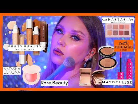 Видео: ВСЁ ЛИЦО ПЕРВЫХ ВПЕЧАТЛЕНИЙ I Fenty Beauty, Natasha Denona, Maybelline