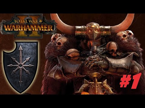 Видео: Total War: Warhammer 2. # 1. Архаон. Прохождение на Легенде.