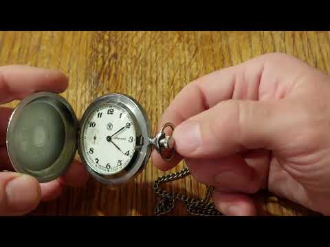 Видео: ремонт карманных часов молния