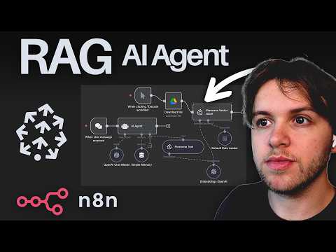 Видео: Создание интеллектуальных ИИ-агентов с помощью RAG: полный курс для начинающих (без кода, n8n)