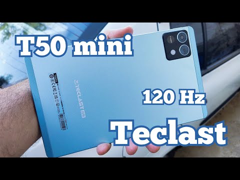 Видео: Планшет Teclast T50 mini, 120 Hz, Helio G99, 4G,  8/128, Android 15. Знакомимся!