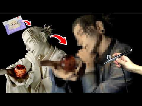 Видео: [В натуральную величину/Покраска]Гэто Сугуру[Магическая битва]Сделайте фигурку из глины[С русскими]