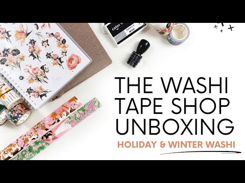 Видео: Магазин васи-лент: доставка и распаковка канцелярских товаров | Осенние, зимние и праздничные васи