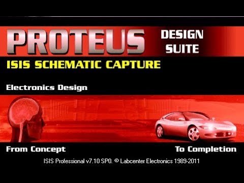 Видео: Первое знакомство с программой Proteus 7.10. Урок 1.