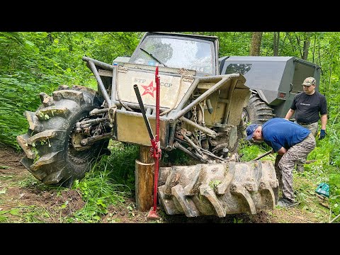 Видео: ДОИГРАЛИСЬ! Багги БТР поспорил с ВЕЗДЕХОДАМИ Sherp и Варан.Что произошло на бездорожье?