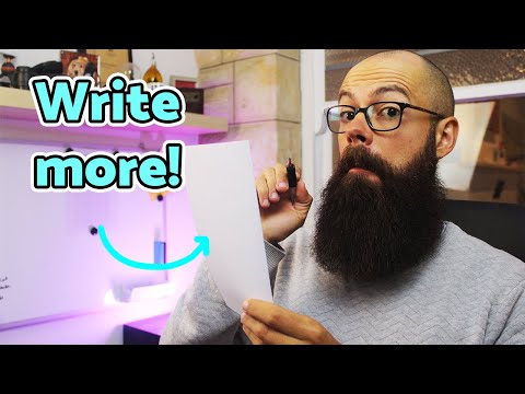 Видео: Необычайно эффективные способы повысить мотивацию к писательству | Для диссертаций, исследователь...