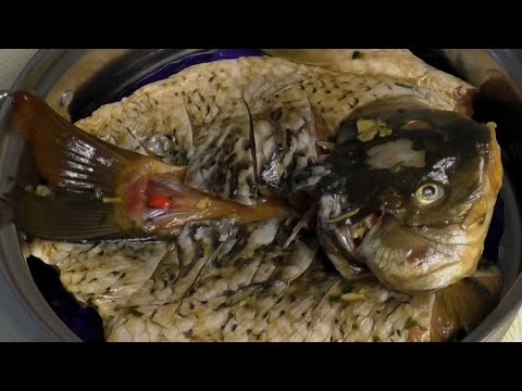 Видео: РЫБА НА ПАРУ, МОЖЕТ БЫТЬ ОЧЕНЬ ВКУСНОЙ, Рецепты Китайской кухни!