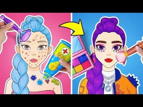 Видео: Эпическая DIY‑трансформация Руми! 💋 Безумие перевоплощения Slime Sam начинается!