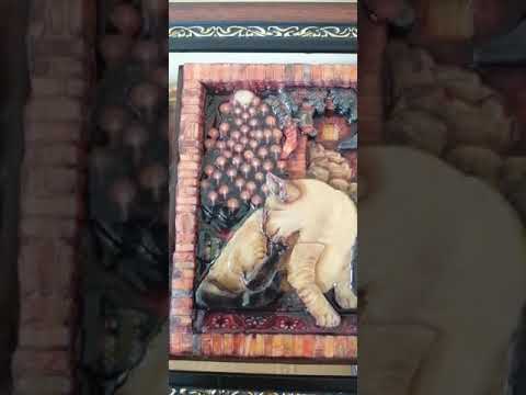 Видео: Обзор готовых работ в технике "Папертоль"