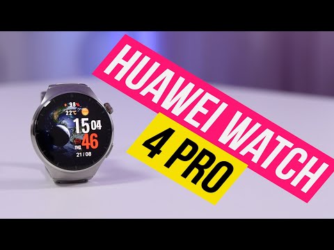 Видео: Титановый корпус и поддержка eSIM - Huawei Watch 4 Pro