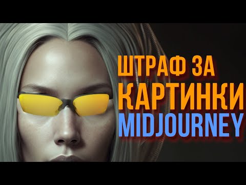 Видео: Штраф за картинки с Midjourney! Можно ли использовать картинки с миджорни с коммерческой целью?