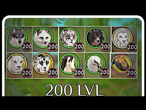 Видео: 💎WildCraft || Поднятие всех зверей до 200 уровня || Lvl Up.💥