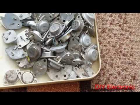 Видео: Радиодетали с заброшенного радио завода.