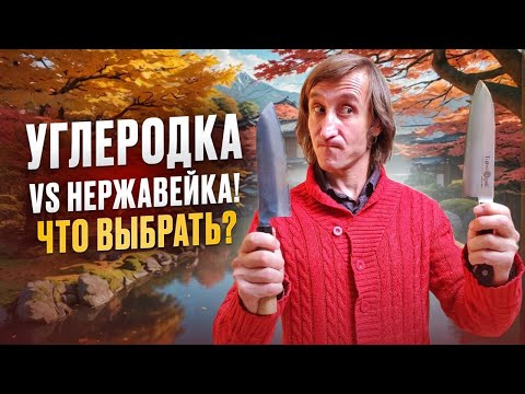 Видео: Ножи из высокоуглеродистой стали: плюсы и минусы