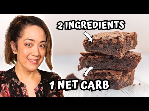 Видео: Эти брауни с 1 чистой углеводной ценностью содержат всего 2 ингредиента!