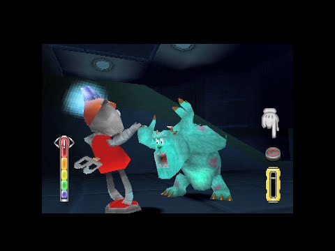Видео: Monsters, Inc. (PS1) - тренировочная миссия (Training Mission)